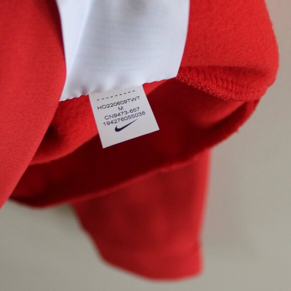 staff issue❤️Canadian National Railway CN Nike Therma-FIT Fleece Pullover Hoodie - Picture 10 of 14